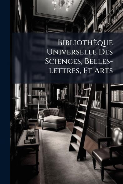 BibliothÃ¨que Universelle Des Sciences Belles-lettres Et Arts