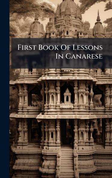 First Book Of Lessons In Canarese