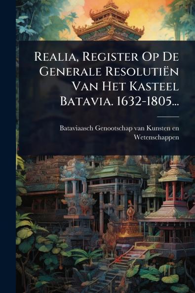 Realia Register Op De Generale Resolutiën Van Het Kasteel Batavia. 1632-1805...