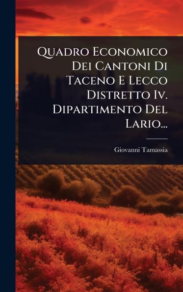 Quadro Economico Dei Cantoni Di Taceno E Lecco Distretto Iv. Dipartimento Del Lario...