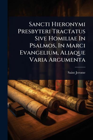 Sancti Hieronymi Presbyteri Tractatus Sive Homiliae In Psalmos In Marci Evangelium Aliaque Varia Argumenta