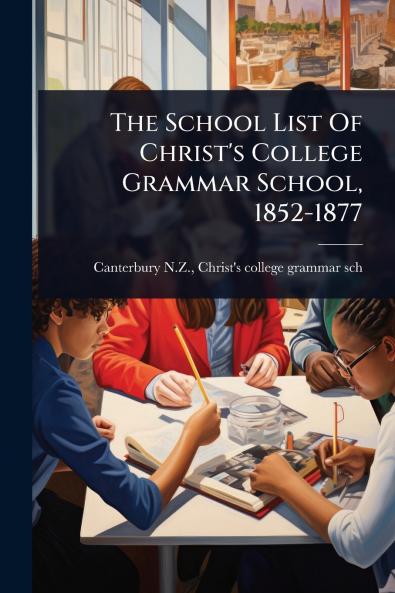 School List Of Christ's College Grammar School 1852-1877
