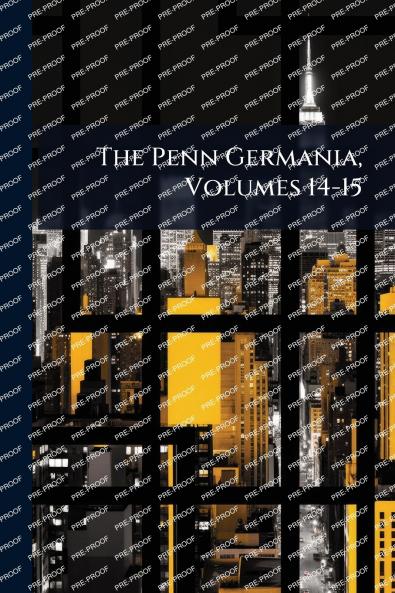 Penn Germania Volumes 14-15