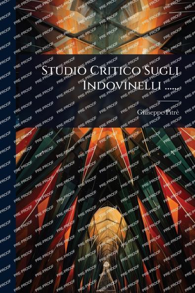 Studio Critico Sugli Indovinelli ......