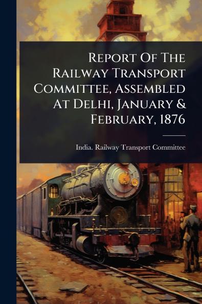 Report Of The Railway Transport Committee Assembled At Delhi January & February 1876