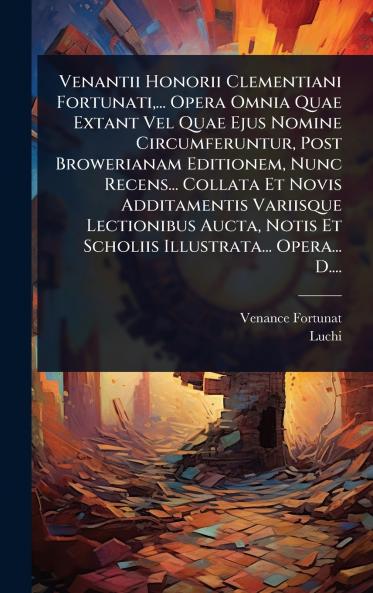 Venantii Honorii Clementiani Fortunati ... Opera Omnia Quae Extant Vel Quae Ejus Nomine Circumferuntur Post Browerianam Editionem Nunc Recens... Collata Et Novis Additamentis Variisque Lectionibus Aucta Notis Et Scholiis Illustrata... Opera... D....
