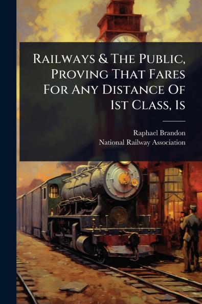 Railways & The Public Proving That Fares For Any Distance Of 1st Class 1s