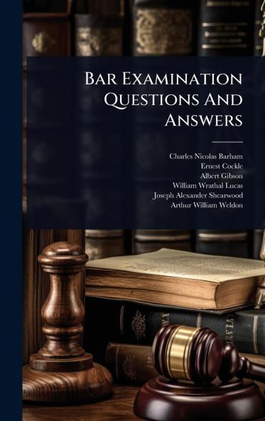 Bar Examination Questions And Answers