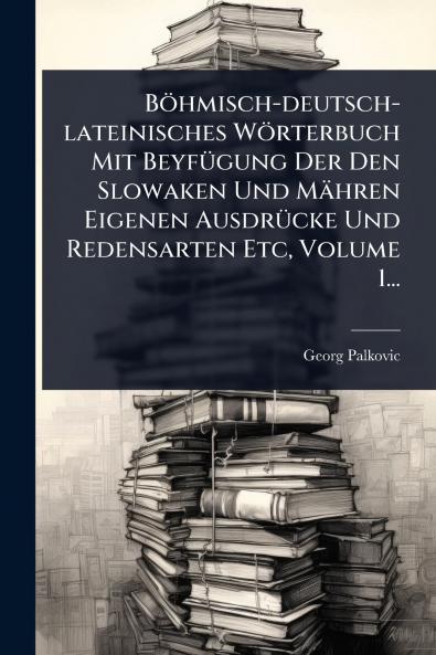 Böhmisch-deutsch-lateinisches Wörterbuch Mit BeyfÃ1/4gung Der Den Slowaken Und Mähren Eigenen AusdrÃ1/4cke Und Redensarten Etc Volume 1...
