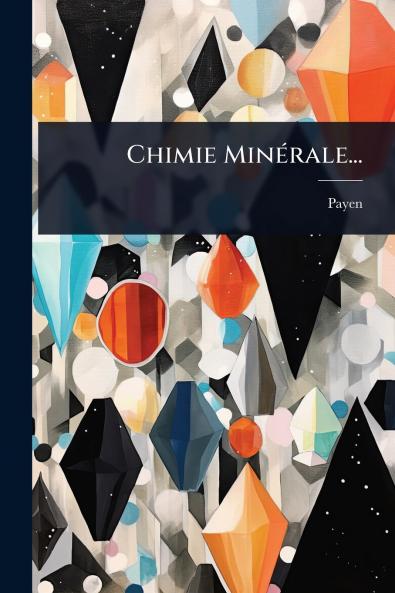 Chimie MinÃ(c)rale...