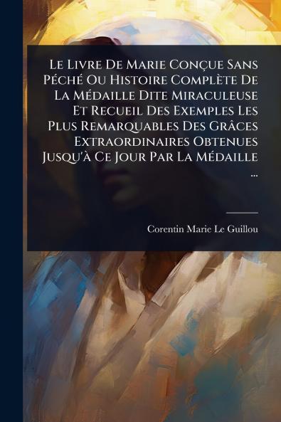 Livre De Marie Conçue Sans PÃ(c)chÃ(c) Ou Histoire Complète De La MÃ(c)daille Dite Miraculeuse Et Recueil Des Exemples Les Plus Remarquables Des Grâces Extraordinaires Obtenues Jusqu'Ã Ce Jour Par La MÃ(c)daille ...