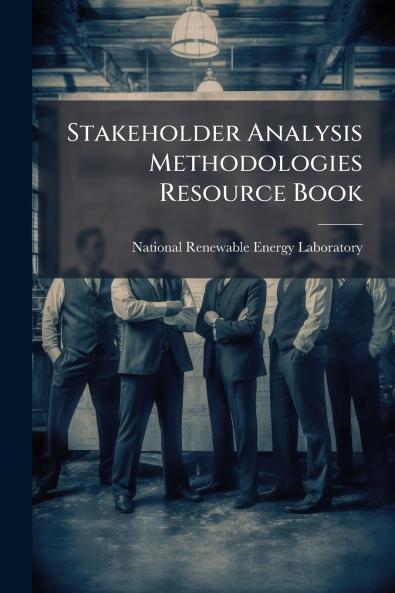 Stakeholder Analysis Methodologies Resource Book