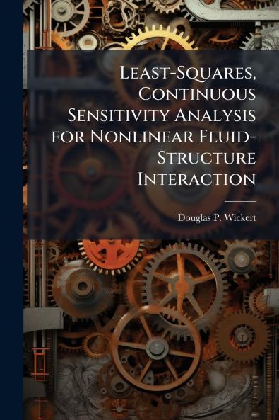 Least-Squares Continuous Sensitivity Analysis for Nonlinear Fluid-Structure Interaction