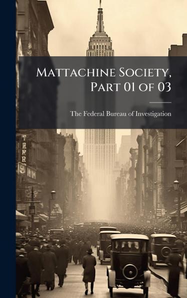 Mattachine Society Part 01 of 03