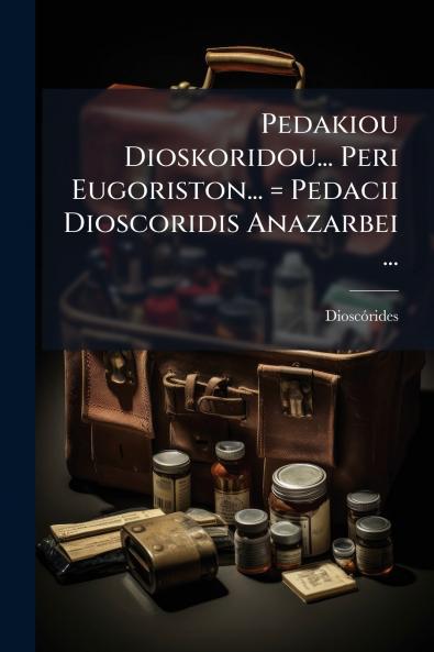 Pedakiou Dioskoridou... Peri Eugoriston... = Pedacii Dioscoridis Anazarbei ...