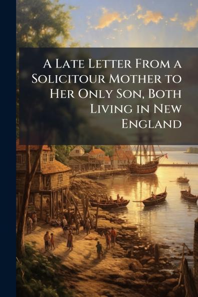 A Late Letter From a Solicitour Mother to Her Only Son Both Living in New England