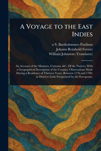 A Voyage to the East Indies