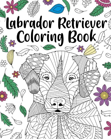 Labrador Retriever Coloring Book