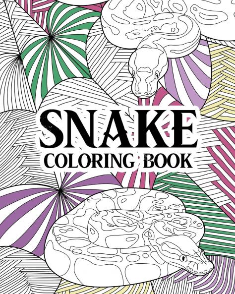 Snake Coloring Book