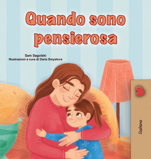When I am Gloomy (Italian Children's Book)