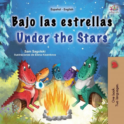 Under the Stars (Spanish English Bilingual Kids Book)