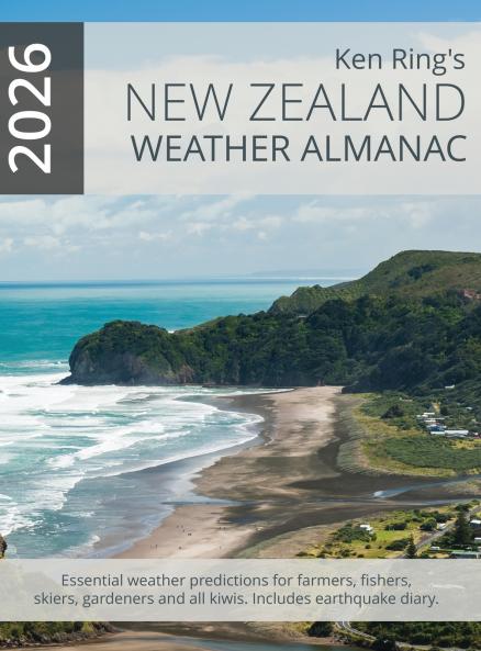 New Zealand Weather Almanac 2026 (Hardback)