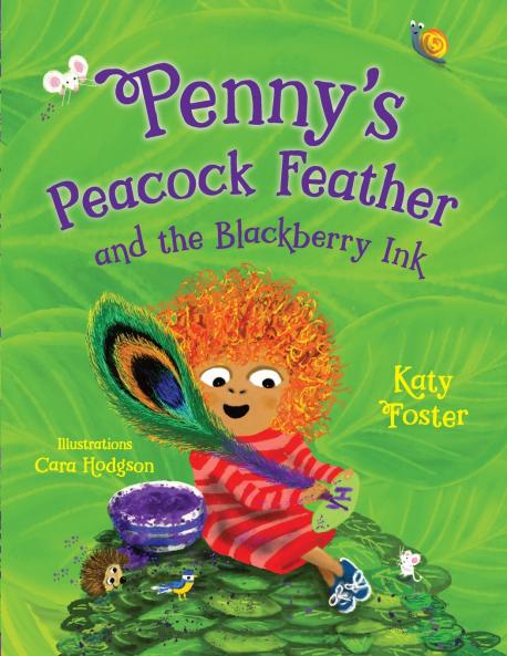 Penny's Peacock Feather and the Blackberry Ink