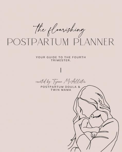 Flourishing Postpartum Planner