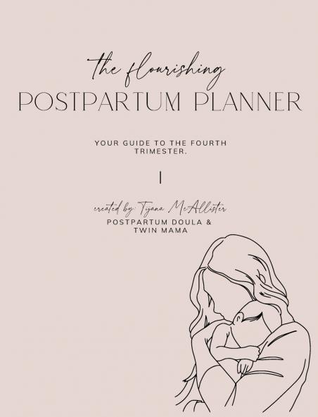 Flourishing Postpartum Planner