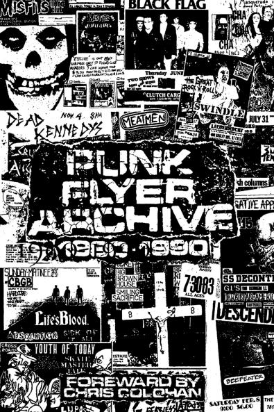 Punk Flyer Archive 1980-1990