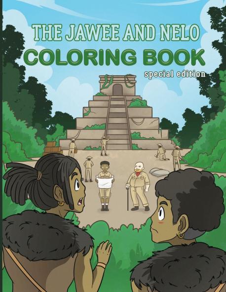 The Jawee and Nelo coloring book