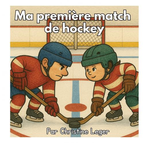 Ma première match de hockey