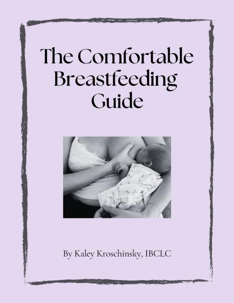The Comfortable Breastfeeding Guide