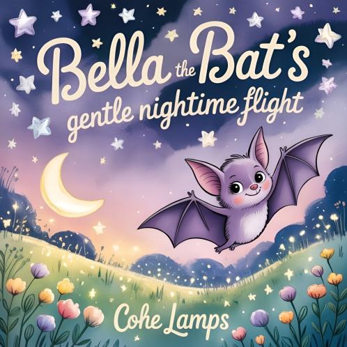 Bella the Bat's Gentle Nighttime Flight