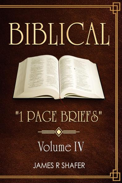 Biblical 1 Page Briefs