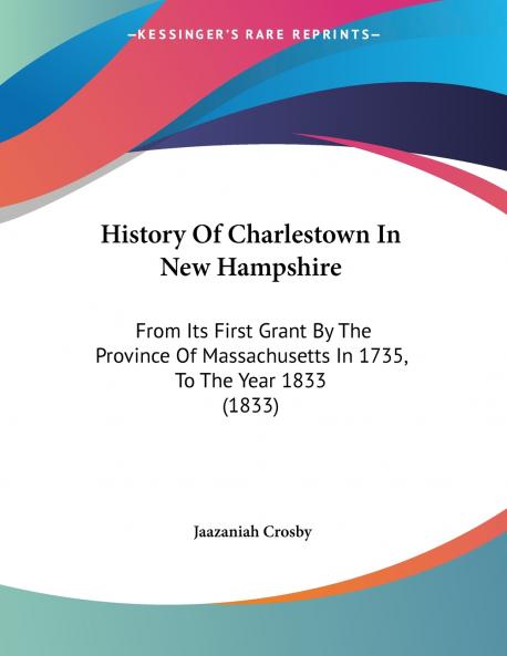 History Of Charlestown In New Hampshire