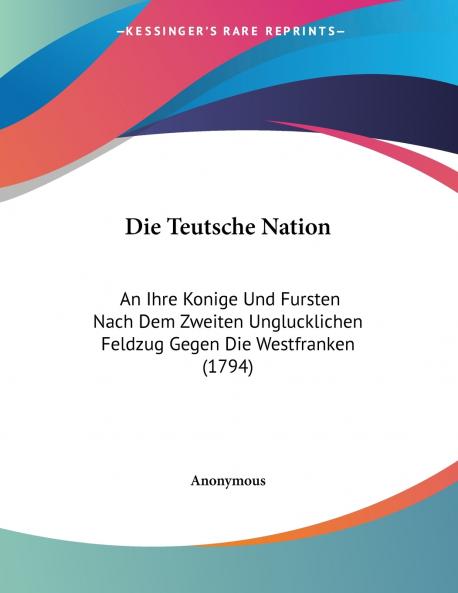 Die Teutsche Nation