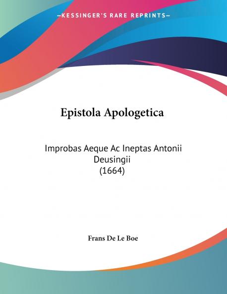 Epistola Apologetica