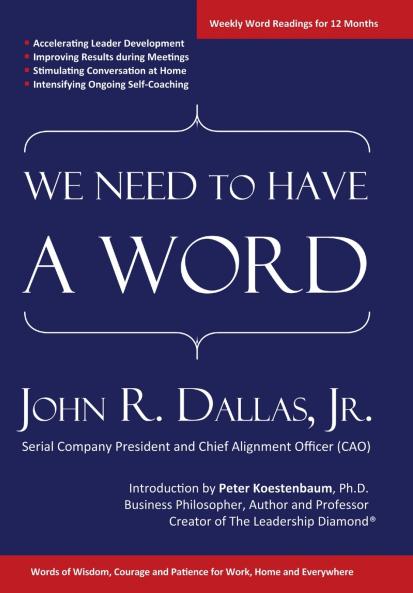 We Need to Have a Word