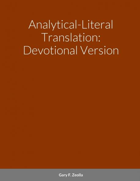 Analytical-Literal Translation