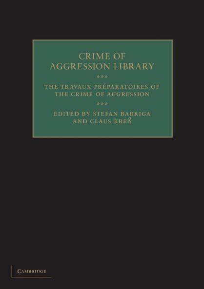 The Travaux PR Paratoires of the Crime of Aggression