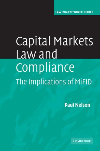 Capital Markets Law and Compliance