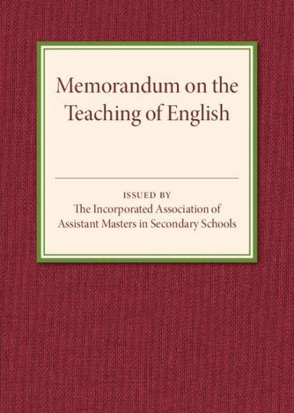 Memorandum on the Teaching of English