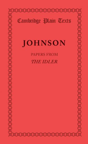 Papers from the Idler