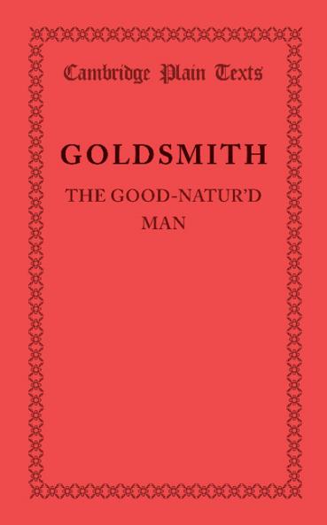 The Good-Natur'd Man