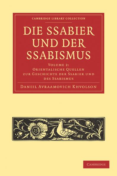 Die Ssabier Und Der Ssabismus - Volume 2