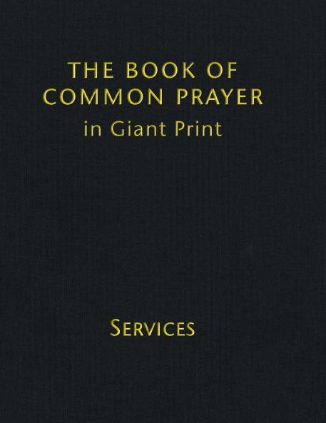 Book Of Common Prayer Large Print CP800