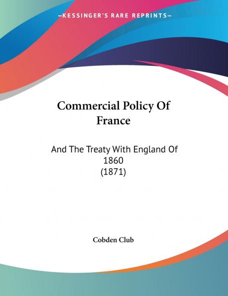 Commercial Policy Of France