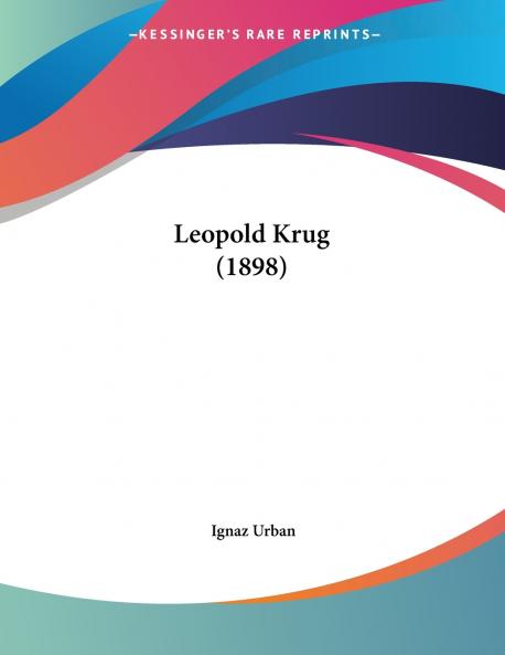 Leopold Krug (1898)