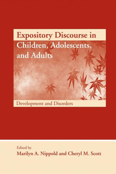 Expository Discourse in Children Adolescents and Adults